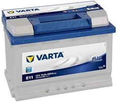 VARTA E11 - BATERIA 12V 74AH 680A +D 278X175X19