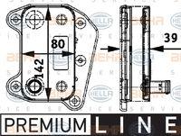 HELLA 8MO376726321 - REFR. ACEITE MOTOR MB C-CL. (W203)