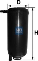 UFI 3107100 - Filtro combustible Iveco