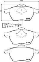 BREMBO P85045 - PASTILLA DE FRENO AUDI / SEAT / VW