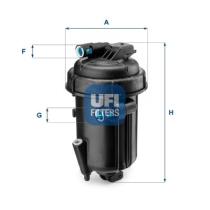 UFI 5516300 - Filtro de combustible completo Opel / Chevrolet