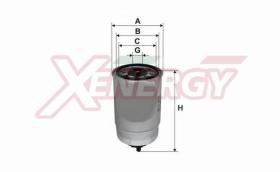 AP XENERGY X1510403 - FILTRO CARBURANTE