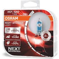 OSRAM 64210NBUDUO - Estuche lampras h7 12v night breaker +110%