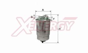 AP XENERGY X1510258 - FILTRO CARBURANTE