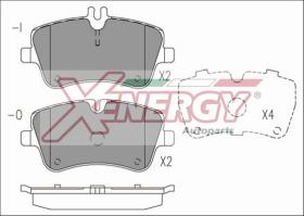 AP XENERGY X41211 - PASTILLAS MERCEDES BENZ NUOVA CL.C 05/00