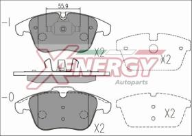 AP XENERGY X41254 - PASTILLAS PEUGEOT 508/ 508 SW