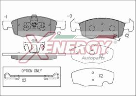 AP XENERGY X41269 - PASTILLAS OPEL CORSA E