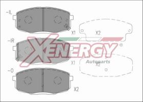 AP XENERGY X41216 - PASTILLAS HYUNDAI I30 06/07->