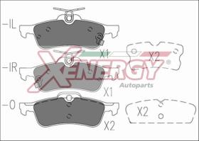 AP XENERGY X41194 - PASTILLAS TOYOTA YARIS