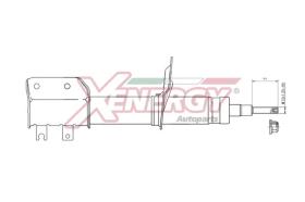 AP XENERGY X691334 - AMORTIGUADOR FIAT IDEA-LANCIA MUSA ANT GAS