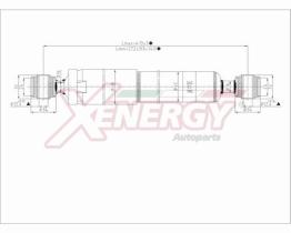 AP XENERGY X331343 - AMORTIGUADOR OPEL AGILA-SUZUKI WAGON R POS GAS