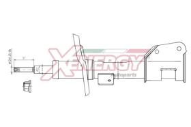 AP XENERGY X730339 - AMORTIGUADOR FIAT STILO ANT GAS