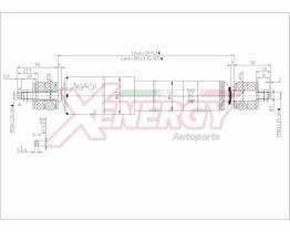 AP XENERGY X006443 - AMORTIGUADOR FIAT 500,126 POS  OIL