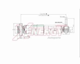 AP XENERGY X804344 - AMORTIGUADOR RENAULT SCENIC II POS GAS