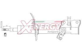 AP XENERGY X197339 - AMORTIGUADOR NISSAN QASHQAI ANT (SX) GAS