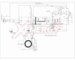 AP XENERGY X196339 - AMORTIGUADOR NISSAN QASHQAI ANT (DX) GAS