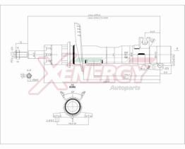 AP XENERGY X763339 - AMORTIGUADORES DELANTEROS