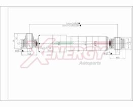 AP XENERGY X149349 - AMORTIGUADOR FIAT DOBLO (263) POS GAS