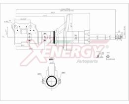 AP XENERGY X298333 - AMORTIGUADOR HYUNDAI ATOS ANT (DX) GAS