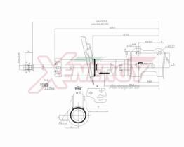 AP XENERGY X632334 - AMORTIGUADOR FIAT CROMA II (194)-OPEL VECTRA C. SIGNUM ANT G