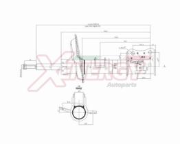 AP XENERGY X408333 - AMORTIGUADOR OPEL AGILA-SUZUKI SPLASH, SWIFT III ANT (DX) GA