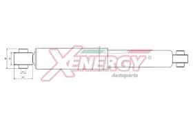 AP XENERGY X018349 - AMORTIGUADOR OPEL ZAFIRA II POS GAS