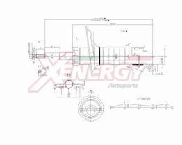 AP XENERGY X827335 - AMORTIGUADOR FIAT DUCATO (250) ANT GAS