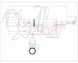 AP XENERGY X848633 - AMORTIGUADOR RENAULT KANGOO ANT OIL