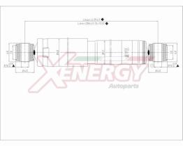 AP XENERGY X701345 - AMORTIGUADOR FIAT DUCATO (250) POS  GAS