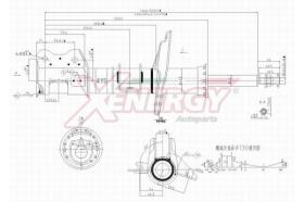 AP XENERGY X911989 - AMORTIGUADOR LANCIA YPSILON (312) ANT (SX) GAS