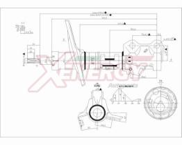 AP XENERGY X031339 - AMORTIGUADOR TOYOTA RAV 4 ANT (DX) GAS