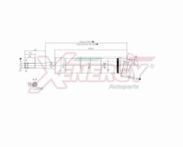 AP XENERGY X900332 - AMORTIGUADOR SMART FORTWO (PER AMM. BALESTRA) GAS