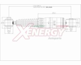 AP XENERGY X155349 - AMORTIGUADOR CITROEN BERLINGO POS GAS