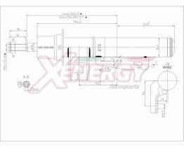 AP XENERGY X997104 - AMORTIGUADOR SMART FORTWO (451) ANT GAS