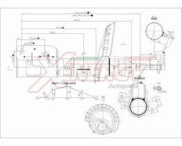 AP XENERGY X771339 - AMORTIGUADOR FIAT SCUDO (270) ANT (DX) GAS