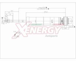 AP XENERGY X393553 - AMORTIGUADOR SMART FORTWO (451) POS GAS