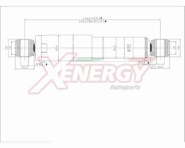 AP XENERGY X992516 - AMORTIGUADOR IVECO DAILY S2000 ANT GAS