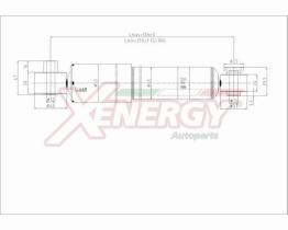 AP XENERGY X087349 - AMORTIGUADOR HYUNDAI I10 GAS POS