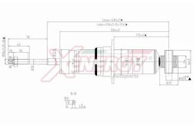 AP XENERGY X093340 - AMORTIGUADOR FIAT FREEMONT GAS POS