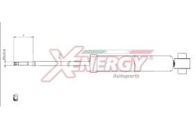 AP XENERGY X189349 - AMORTIGUADOR HYUNDAI I35-KIA SPORTAGE GAS POS