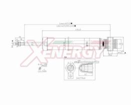 AP XENERGY X309553 - AMORTIGUADOR FORD FUSION GAS POS