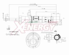 AP XENERGY X380333 - AMORTIGUADOR FORD FUSION GAS ANT SX