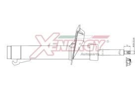 AP XENERGY X629334 - AMORTIGUADOR FORD TOURNEO CONNECT, TRANSIT CONNECT GAS ANT D