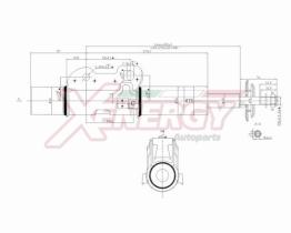 AP XENERGY X702331 - AMORTIGUADOR MERCEDES BENZ SPRINTER 3.5TON-VW CRAFTER 30,35