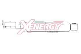 AP XENERGY X713344 - AMORTIGUADOR RENAULT CLIO GAS POS