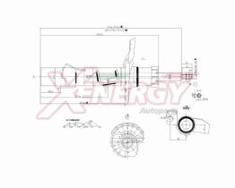 AP XENERGY X721339 - AMORTIGUADOR FORD GALAXY, S-MAX GAS ANT SX