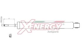 AP XENERGY X822343 - AMORTIGUADOR RENAULT TWINGO II GAS POS