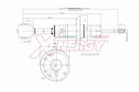 AP XENERGY X842341 - AMORTIGUADOR AUDI A4, A6-VW PASSAT GAS ANT