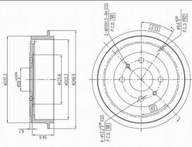 AP XENERGY X654202 - TAMBOR FIAT BRAVO. MAREA. IDEA CON ABS