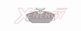 AP XENERGY X40214 - PASTILLAS RENAULT LAGUNA 1.9 DCI (ABS) RENAULT MEGANE BER